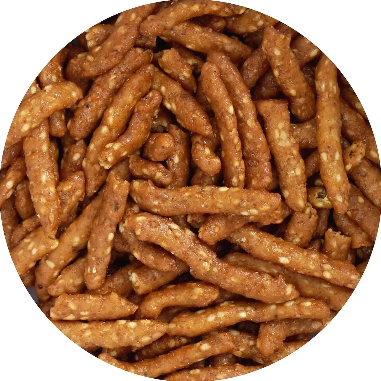 Honey Roasted Sesame Sticks, 1 Pound Bulk Bag, Hampton Distribution