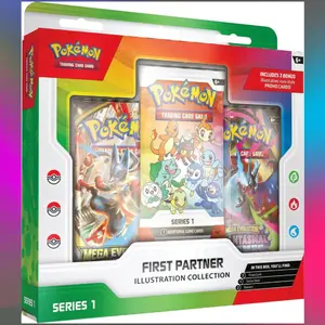 Pokémon First Partner Illustration Collection (Series 1) - First Partner Collection 2026