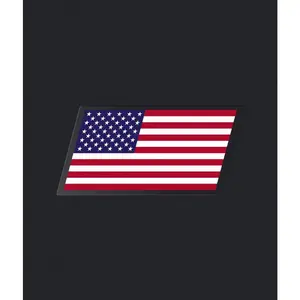 American Flag - v3.0 Remote Control USB Rechargeable Illuminated Adhesive Decal