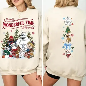Vintage Rudolph Christmas sweatshirt – retro red-nosed reindeer shirt, cute holiday sweater, perfect festive Christmas outfit