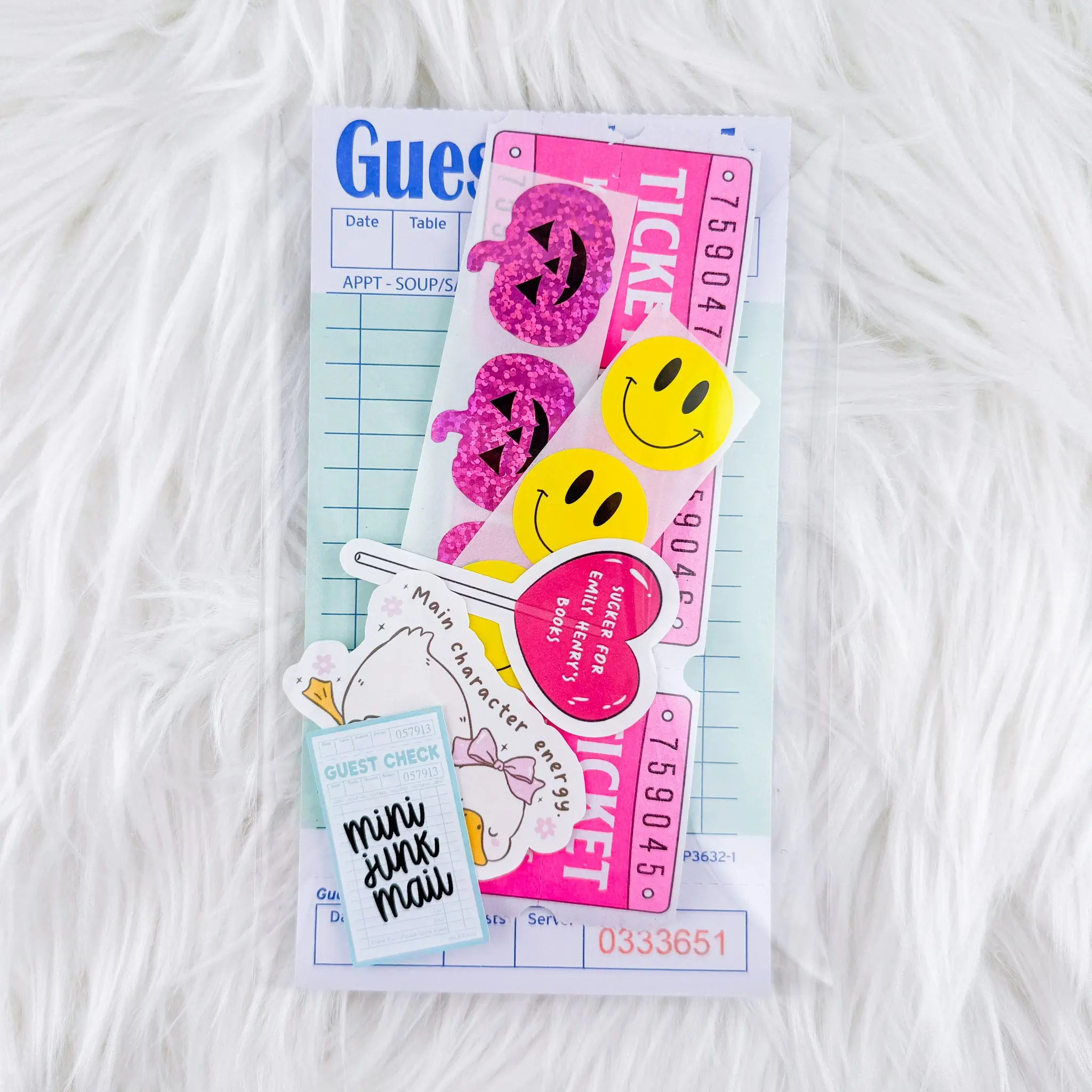 Mini Junk Mail - Matte Stickers & Ephemera