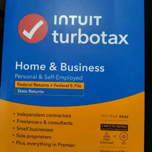 TurboTax HOME AND BUSINESS 2023