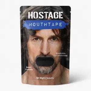Hostage Mouth Tape 30-Day Try - The world's Strongest, Most Comfortable Mouthtape.