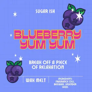 Blueberry wax melt Blueberry wax melt