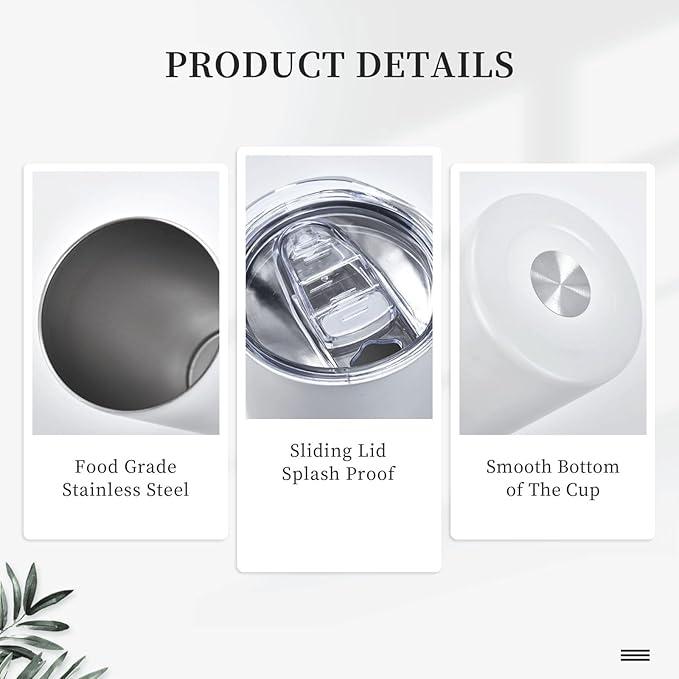 Horror Icons Thermal Tumbler Featuring Jason Freddy Michael Myers Pennywise Chucky Pinhead Ghostface 20oz Stainless Steel Cup for All Drinks