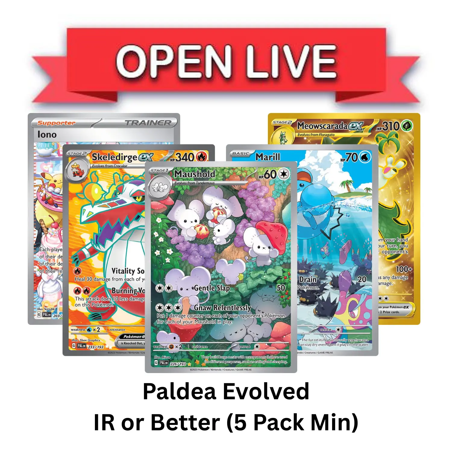 IR or Better (5 Pack Min)