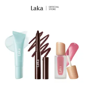 [Laka]  Prep & Glow Lip Trio - Prep Lip Mask + Easy Glide Lip Liner + Fruity Glam Tint