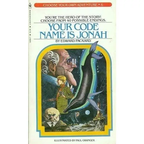 USED Book - Your Code Name is Jonah (Choose Your Own Adventure, 6) by Edward Packard (Paperback) - english