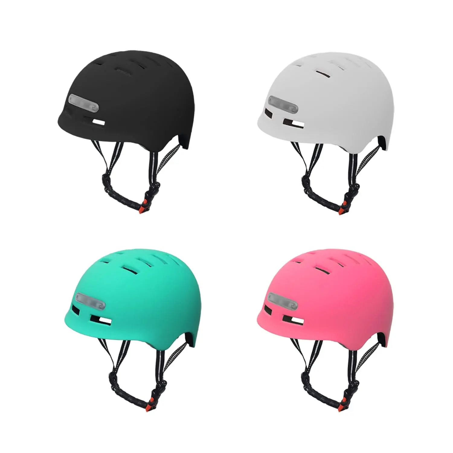 Dual Light-up Helmet for Bikes & Scooters