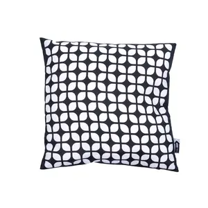 Breeze Block 17.7" Square Pillow-Black