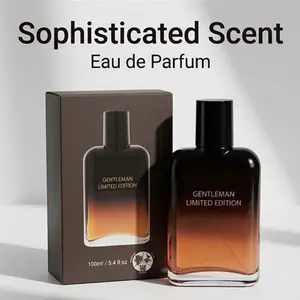 Men's Perfume 100ml | Whiskey Woody Scent | Long-Lasting, Luxurious Fragrance | Gradient Bottle Gift Set | Perfect for Business, Commuting, and Dates | Ideal Birthday and Holiday Gift for Boyfriends and Husbands