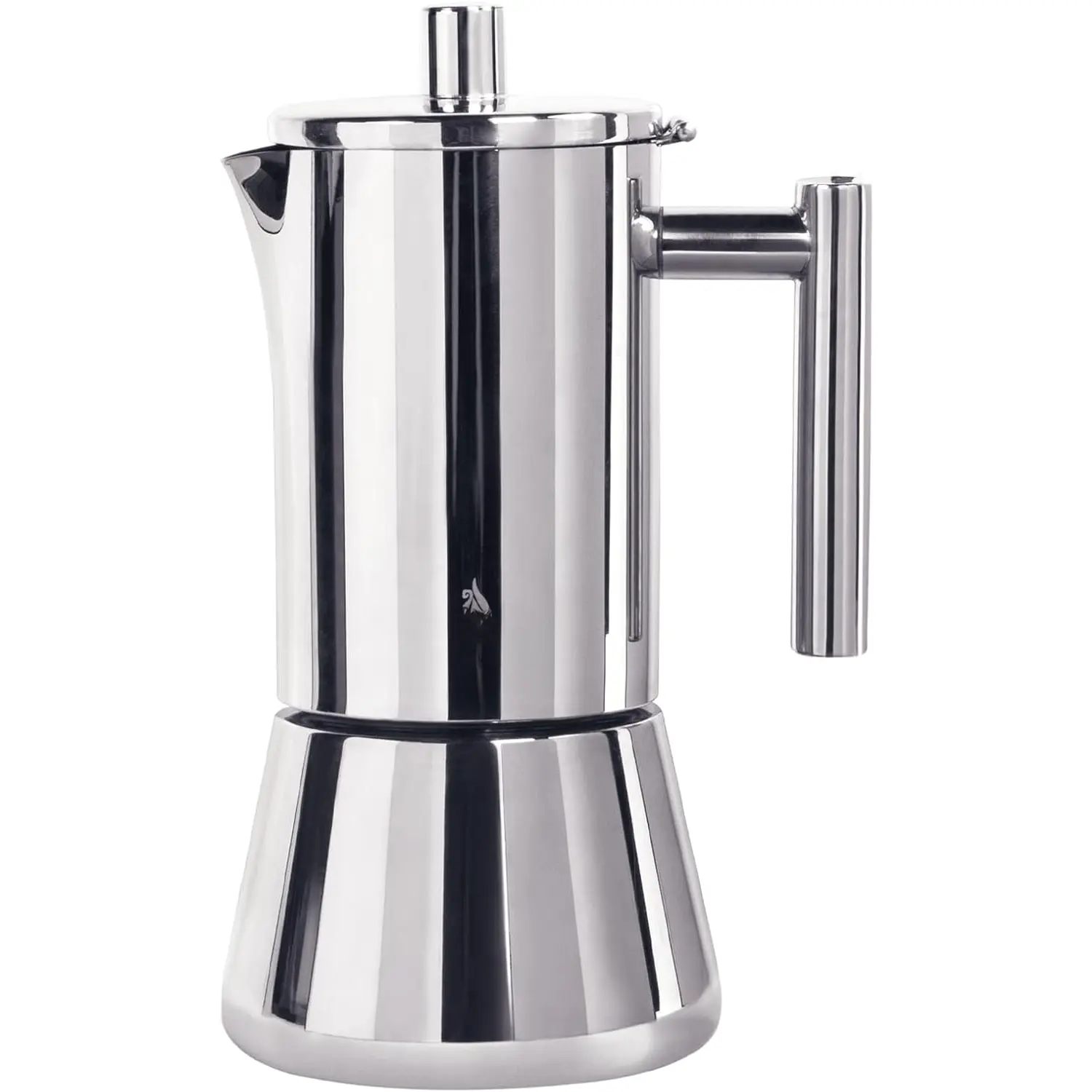 Stovetop Espresso Maker, 12Cup 17.5 oz Moka Pot, Stainless Steel Cuban and Italian Coffee Maker for Cafetera Cubana, Greca De Cafe Induction Stovetop Compatible, Coffee  for  Travel