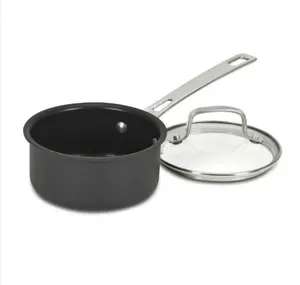 Advantage Pro Hard Anodized 1 qt. Pot with Lid, Aluminium Cookware