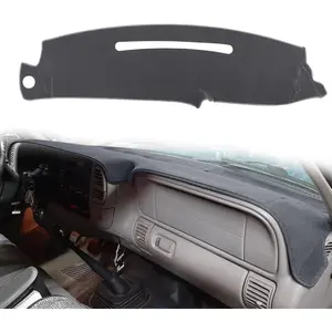 Dash Cover Custom Fit for 1997-2000 Chevy Chevrolet/ C1500 C2500 C3500 K1500 K2500 K3500, 1997-1999  Yukon/Chevy Tahoe, 1999-2000 Cadillac Escalade,Dashboard Cover Mat Pad (Gray)