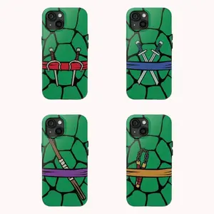 Trendy TMNT Themed Phone Case Premium Matte Texture, Protection, Shockproof For IPhone 17-12, Pro Max, Pro Plus, and Samsung S25-22 Protection Safety