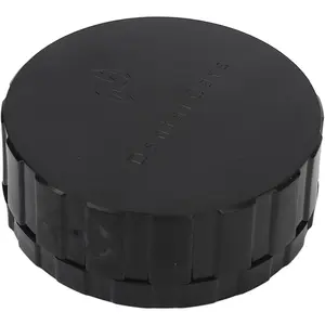 Dental Veneer Box, Denture Veneer Processing Box Round Shape Reusable Black Denture Storage Box with Spare Pad Plastic Denture Case Denture Case Container