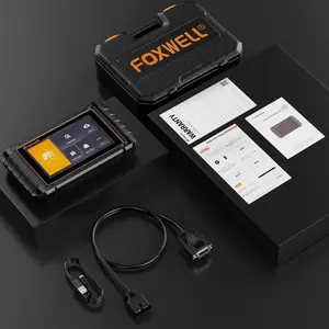 FOXWELL NT809 OBD2 Scanner, Automotive Bidirectional Scan Tool with 30+ Resets, Active Test, DPF/EPB/SAS/TPMS/Throttle/Oil Reset, Full System Diagnostic Tool Code Reader, AutoVin, Wifi Updates