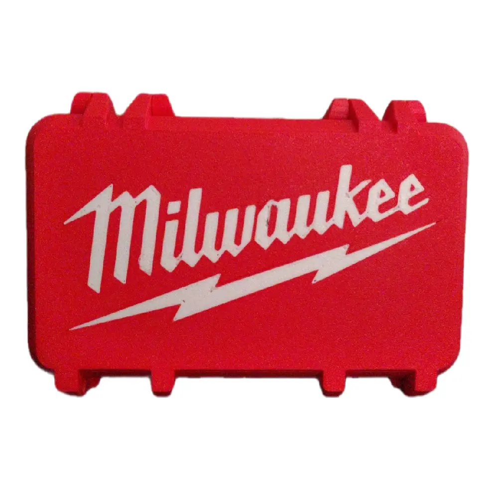 Custom 3D Printed Tool Case (6x4 in), Drill Attachment Multitools & Accessories for DIY Enthusiasts, Compatible with Extractor & Screw Extractor