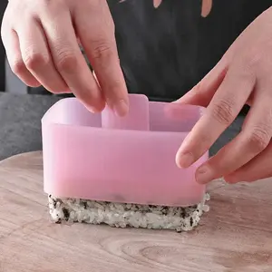 1pc Spam Musubi Mold Non Stick Rectangular Sushi Maker Mold DIY Sushi Rice Ball Kitchen  Musubi Maker Onigiri Press Mold Meal Prep Molds