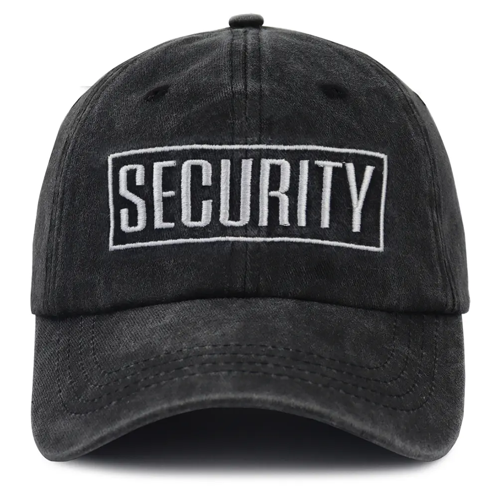 Security Hats for Men Women, Security Accessories Baseball Cap, Army Veteran Christmas Birthday Gifts for Police Dad Papa Mom Grandpa Husband Uncle