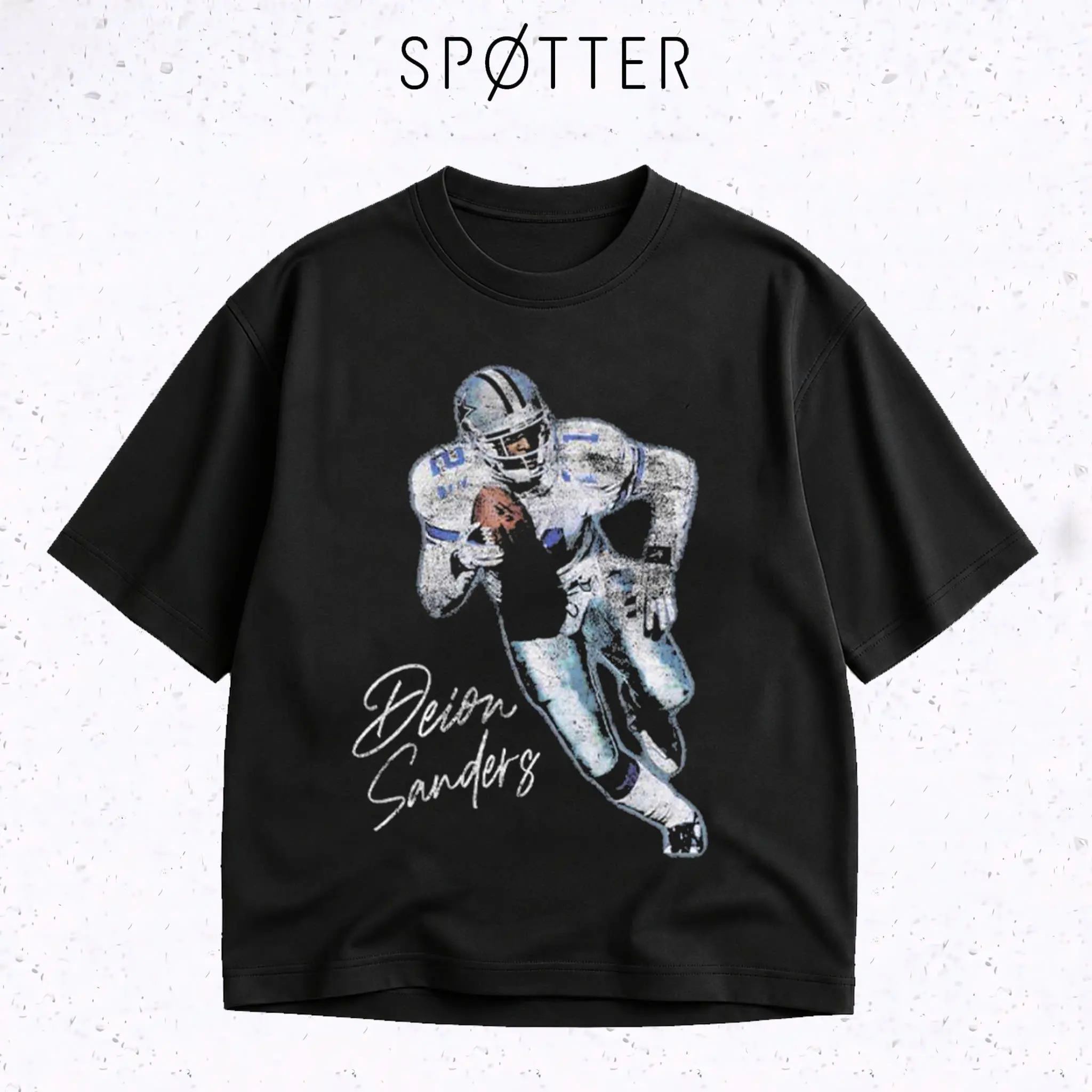 Deion Sanders Dallas Cowboys T-Shirt, Prime Time NFL Graphic Tee, Football Shirt, Gift for Football Fans, Sports Apparel Cotton Tee, NFL Merch, Vintage Casual Style Gift
