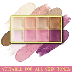 Cream Matte Blush & Bronzer Palette Compact, Natural Cheek Color and Soft Contour, Travel-Friendly Makeup Case for Daily Glow and Easy Touch-Up Glam Cosmetics tik tok shop cheap teen girl stuff cheap makeup very cheap makeup