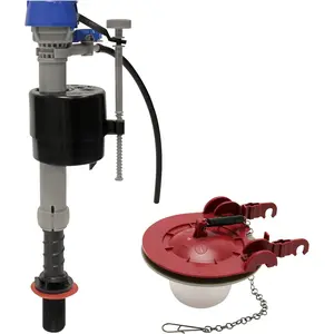 K-400H-040-T5 PerforMAX Fill Valve and 3-Inch Flapper Toilet Repair Kit, Multicolor