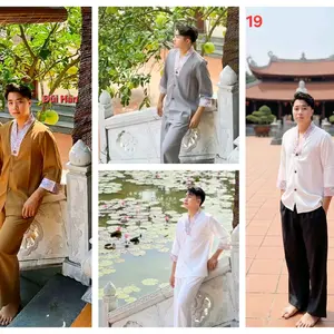 Pháp Phục Nam ( Vietnamese Size ) / Men's Temple  / Boy Temple / Vietnamese Tradition Phap Phuc / Luna New Year