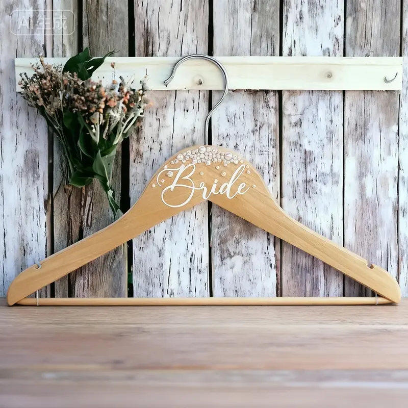 bridesmaid dresses on hangers Personalized Bridesmaid Hangers #HG100 – ApkBridal main image 1
