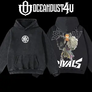 OceanDust4U Rivals Luna Snow Hoodie & T-Shirt 100% Premium Cotton Oversized Fit Pre-Washed Unisex Classic Top American Made