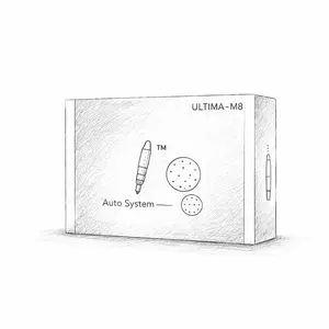 Nano Skin Care Tool M-Eight Kit + 21pcs Tips – Facial Beauty Device for Home Use