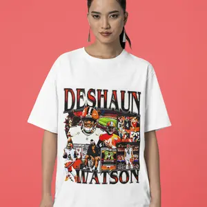 Vintage Deshaun Watson Football Shirt, Vintage 90s Bootleg Style T-Shirt, Football Shirt, Gift For Women and Men, Unisex Tee