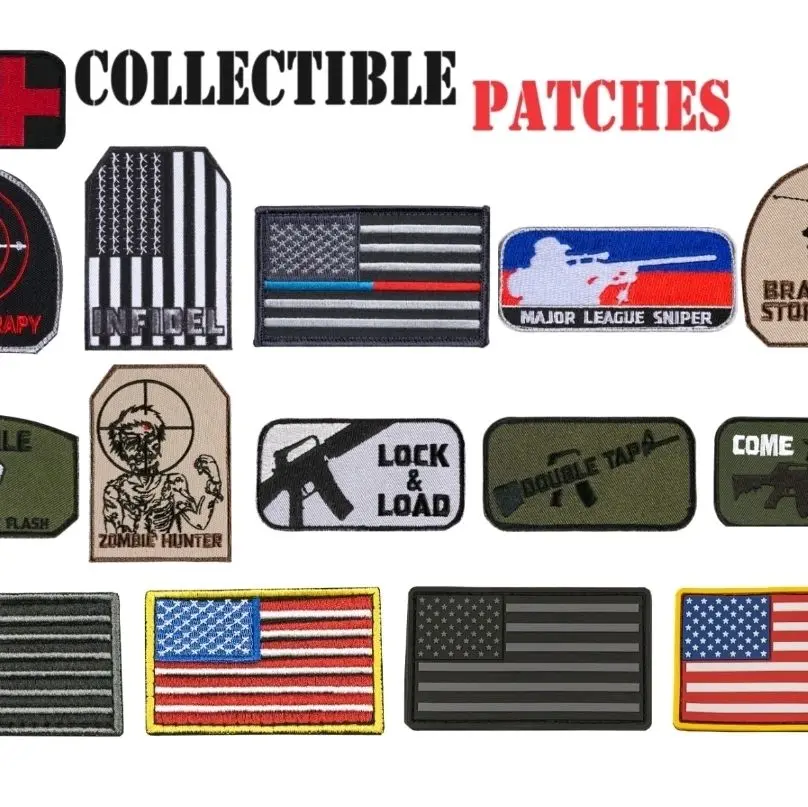 Collectible Tactical Combat Military Country Morale Patch Badge EMB Hook & Loop Collectible Tactical Combat Military Country Morale Patch Badge EMB Hook & Loop
