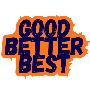 Good Better Best Chicago Bears Sticker | Football Fan Vinyl Sticker | Bears Pride Decal