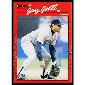 Gary Gaetti 1990 Donruss #151 Minnesota Twins