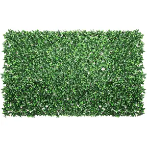 COLOURTREE BLOCKAGE 90% High Density Expandable Faux Gardenia Trellis Privacy Screen for Balcony Patio Outdoor Home Decorations UV Protection 3 Years Warranty