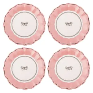 Butterfly Melamine Salad Plates