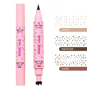 2-in-1 Freckle & Eyeliner Pen – Double-Ended for Natural Freckles & Perfect Eyeliner, Waterproof, Smudge-Proof, Long-Lasting, Beginner-Friendly & Quick to Use