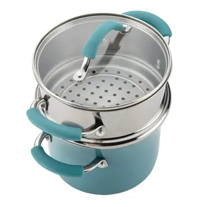 3-Quart Cucina Nonstick Covered Steamer Set