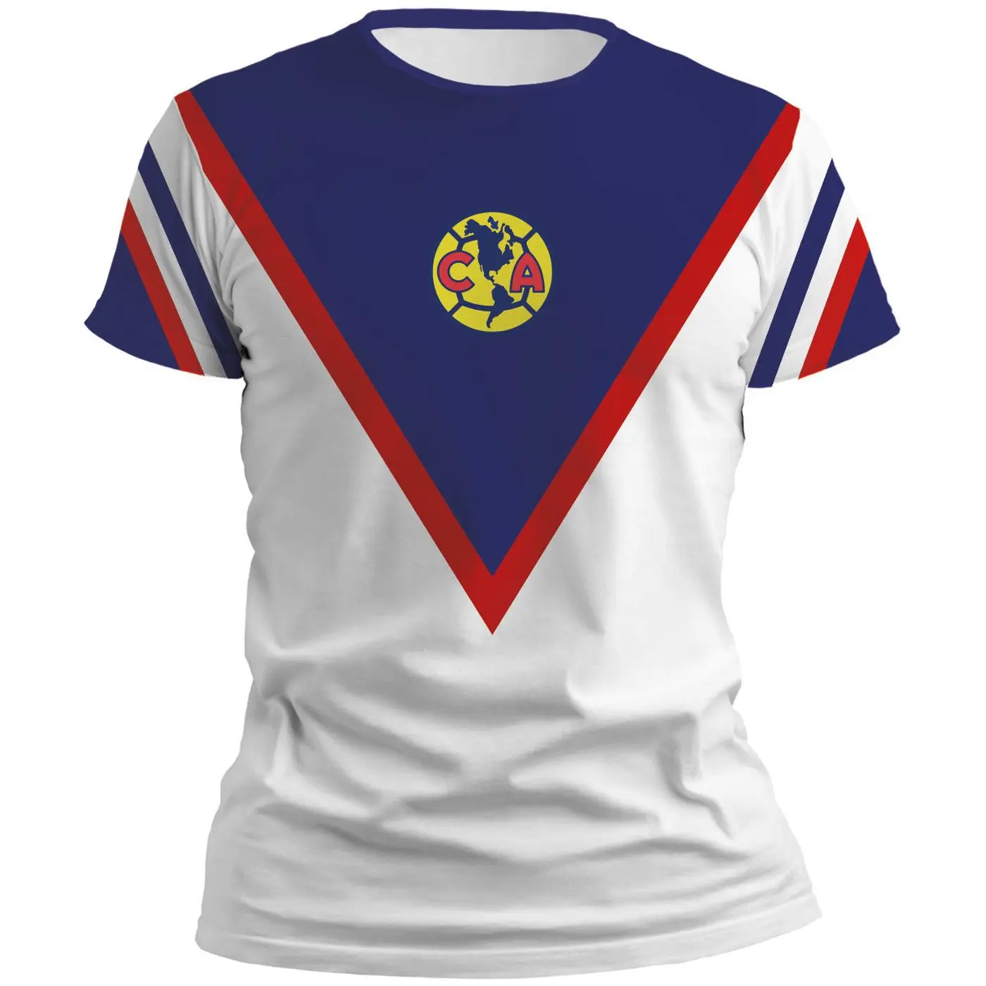 Liga MX Football Jersey Playera America 80s Visitante, Champions Soccer Jersey, Gift For Fans, Football Team Uniform, Men Soccer Gear, Sport Apparel