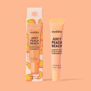 Juicy Peach Beach Clear Lip Jelly
