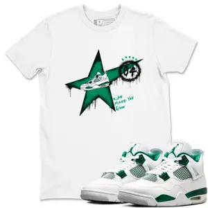 Jordans 4s Oxidized Green Match Tee, Green Graphic tee, Shirt To Match Jordans 4s Oxidized Green, Oxidized Green Outfits, Gift For Friend