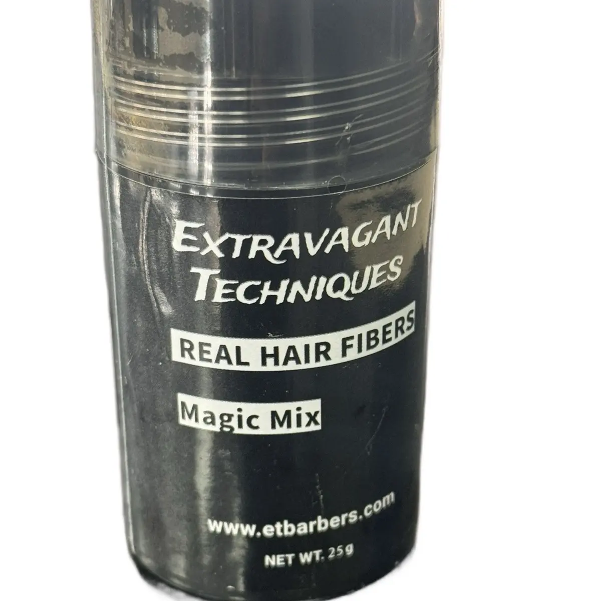 100% Real Hair Fibers 25g for concealing Thinning Hair - Hair Loss Solution, beards, hairlines, improve hair density, hair loss solution Complete Blend Keratin Comfort Fluffy Styling Texture powder Haircare