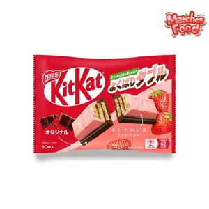 Kit Kat Yokubari Double Chocolates Strawberry & Origin 116g Dessert Snack