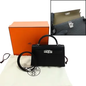 Pre-owned HERMÈS Others Shoulder Bags Hermes Mini Kelly2 Chevre