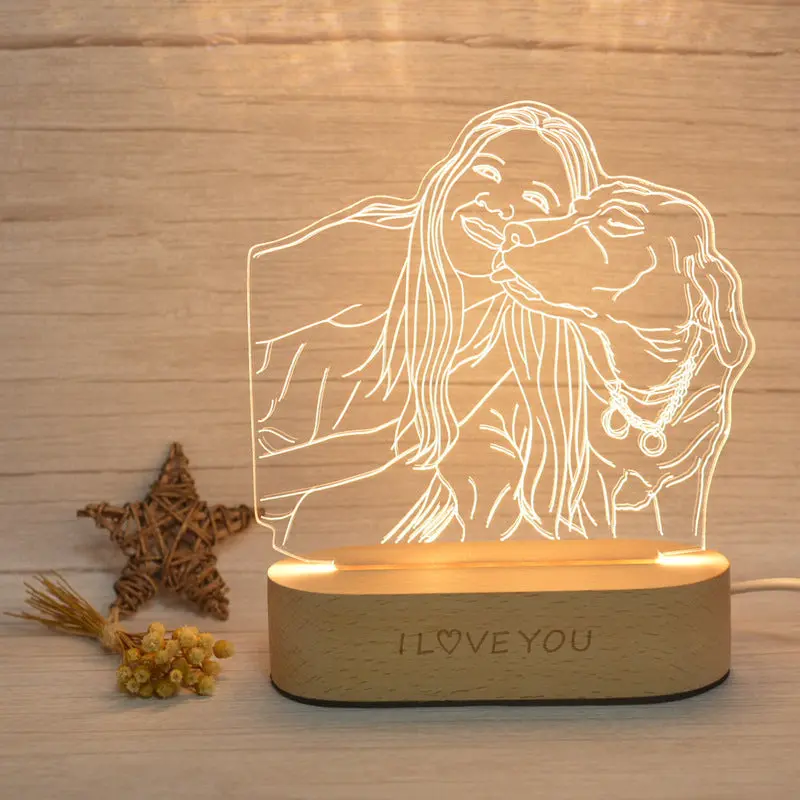 Custom Photo Light Display