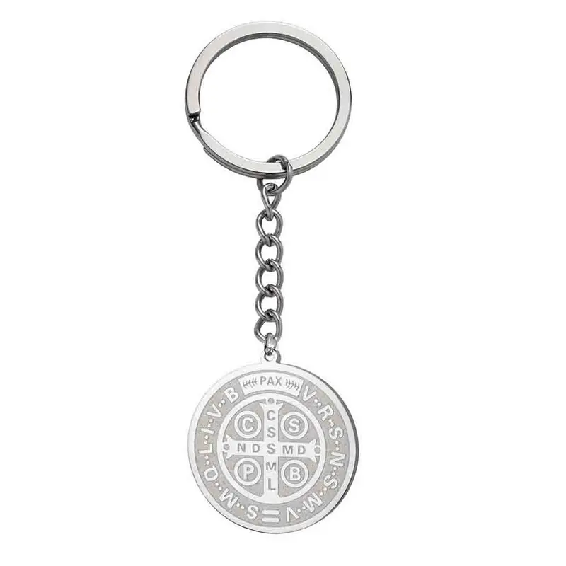 Holy card pendant (steel color)