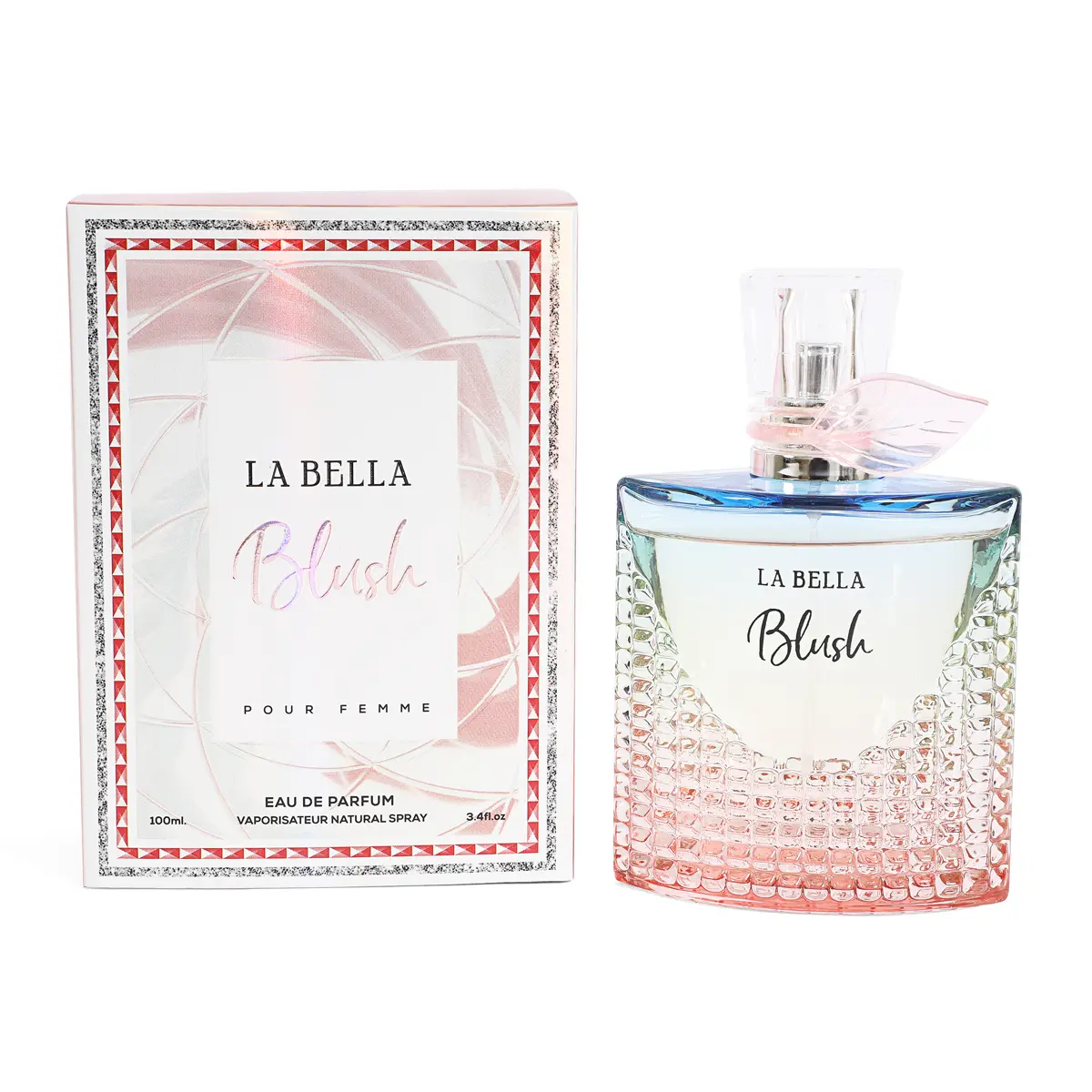La Bella Blush Pour Femme Eau de Parfum Natural Spray Perfume For Women - 100ml/3.4fl.oz.