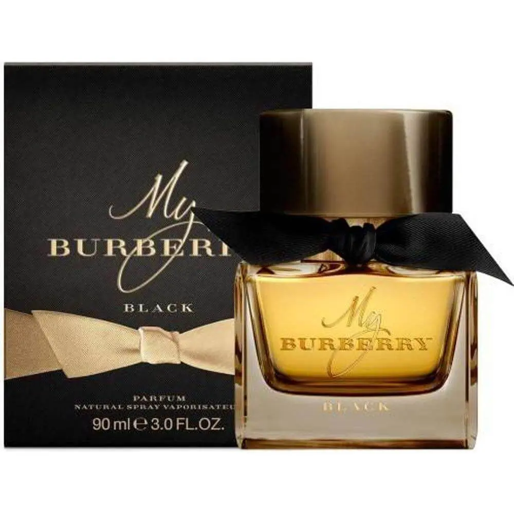 BURBERRY My Burberry Black Chic Alcohol-Based EDP Spray Cologne for Women - 3.0 fl oz Sprayer Bottle Perfume, 3-3.9 fl oz Range, New in Box, Fragrance Product