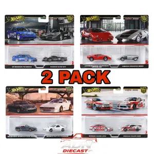 Hot Wheels 2 Pack  Car Culture Assortment Models, You Choose Diecast 1:64